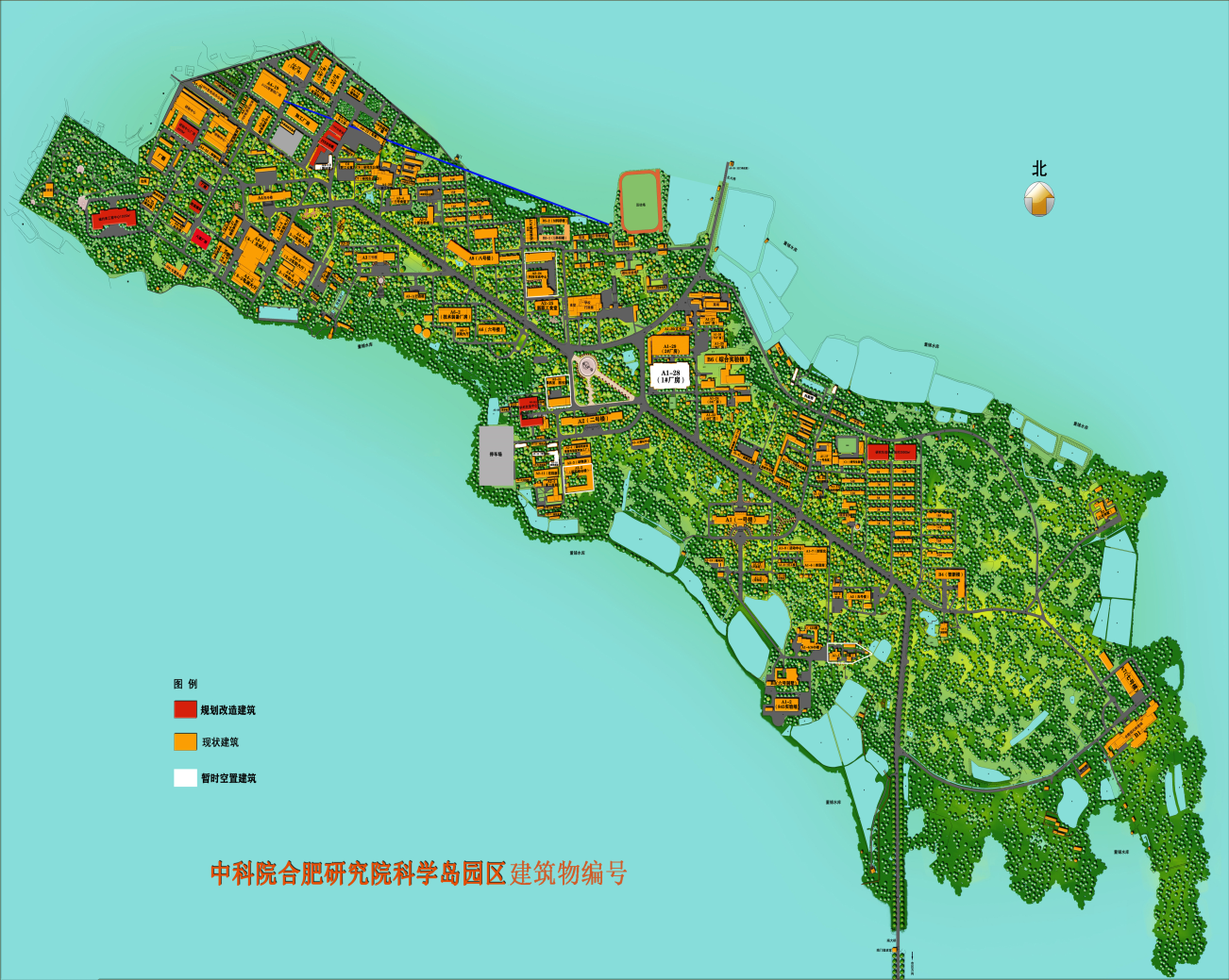 合肥科学岛地图图片